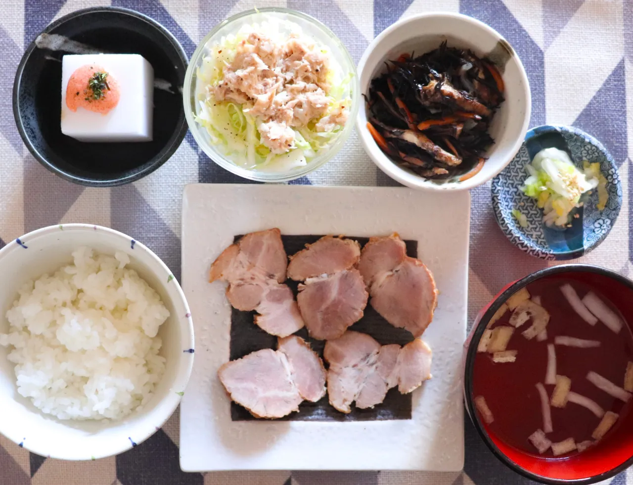 本日のランチは、自家製焼豚！